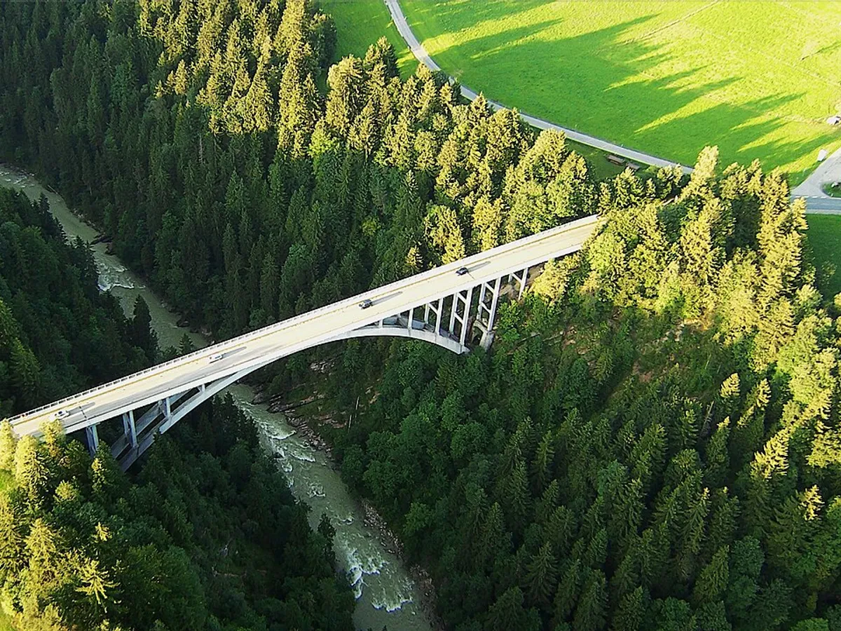 Ammerschlucht an der Echelsbacher Brücke