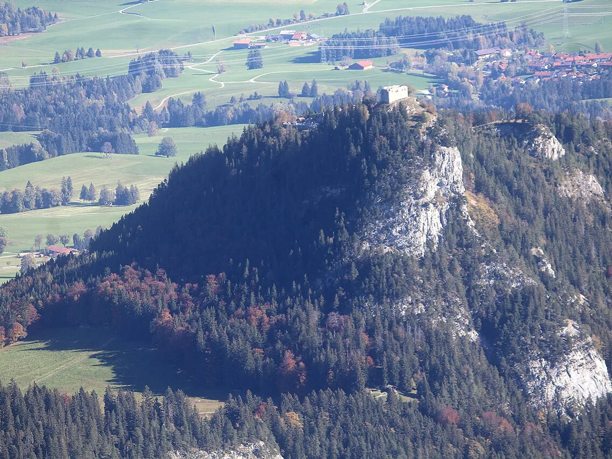Burgruine Falkenstein - Deutschlands höchste Burgruine